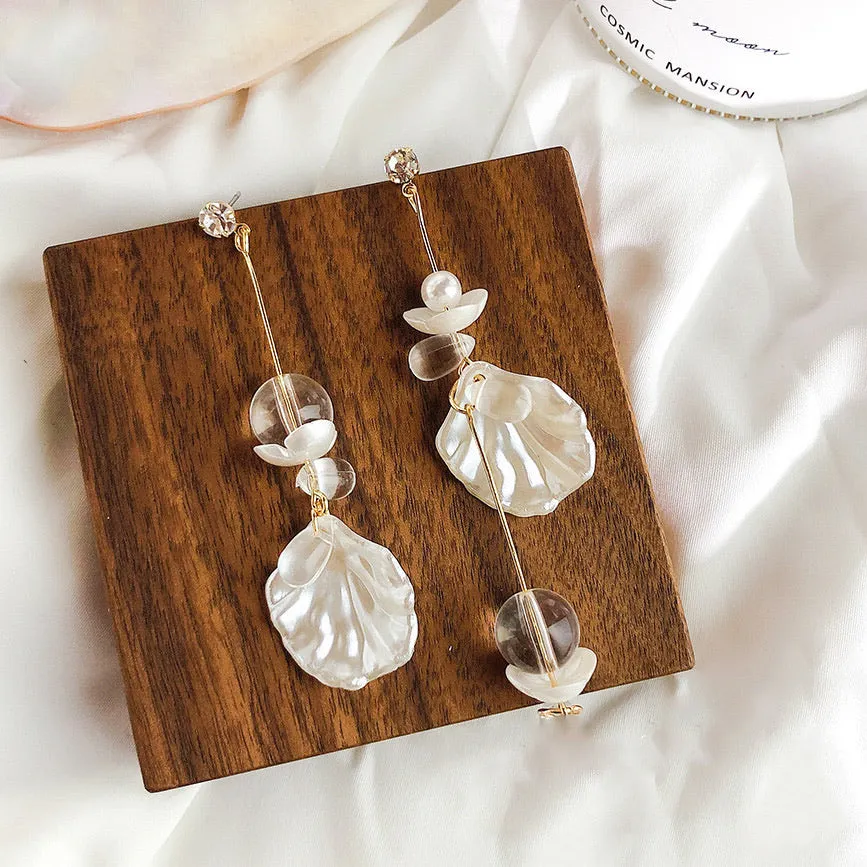 Sea Shore Breeze Asymmetric Earrings - LAST CHANCE!