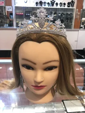 Silver fashion tiara