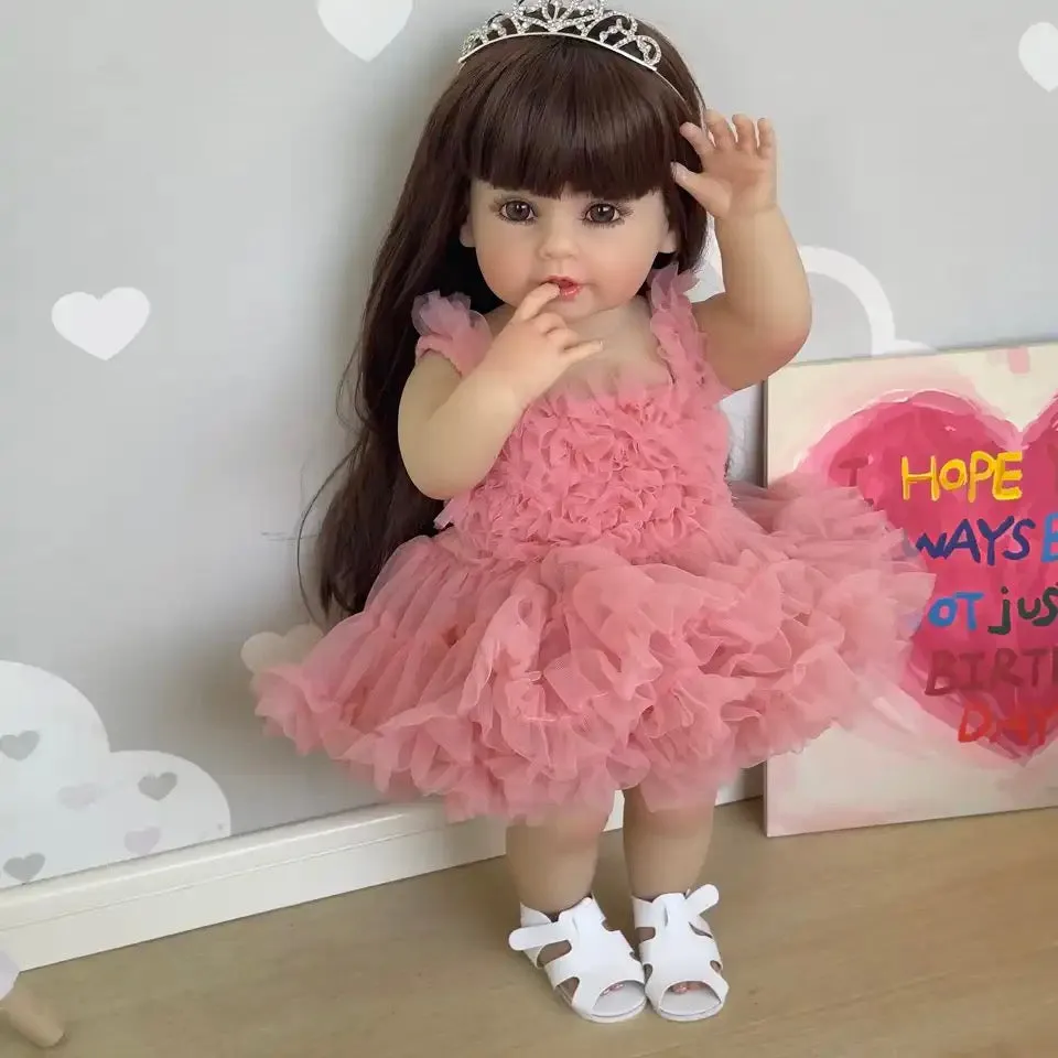 Sweet Pink Princess Doll with Tiara