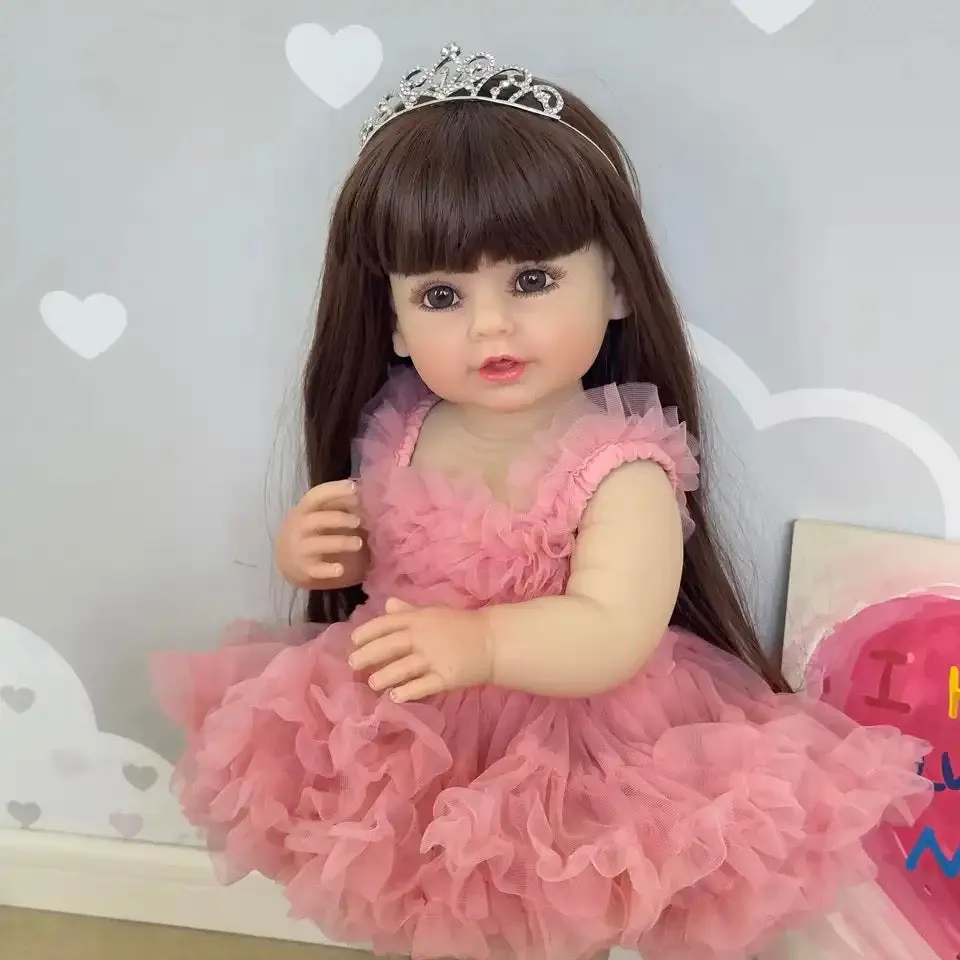 Sweet Pink Princess Doll with Tiara