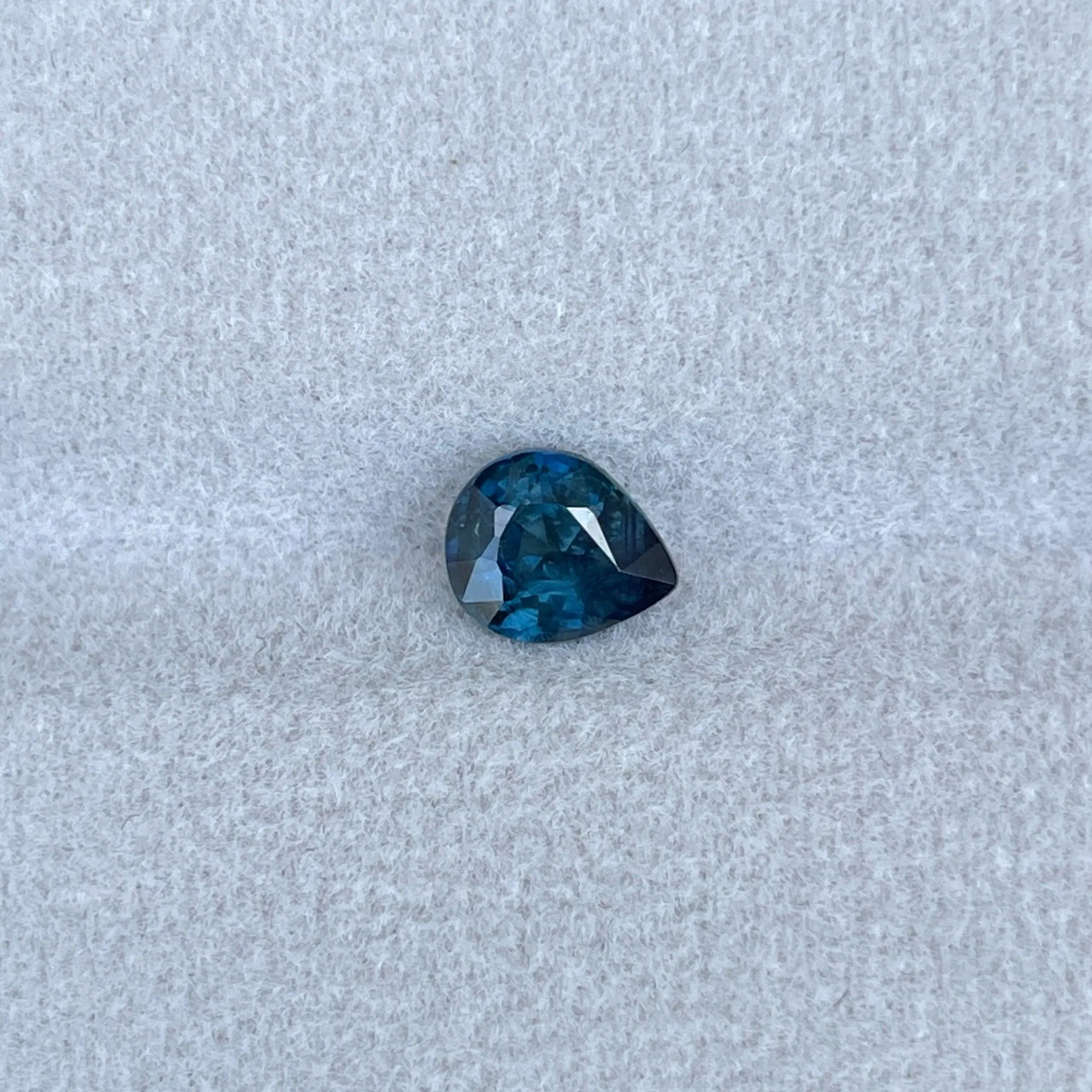 Teal Blue Sapphire 1.10 Cts, heated Sapphire Engagement Ring, Blue Green Sapphire Ring, Natural Teal Sapphire Ring,