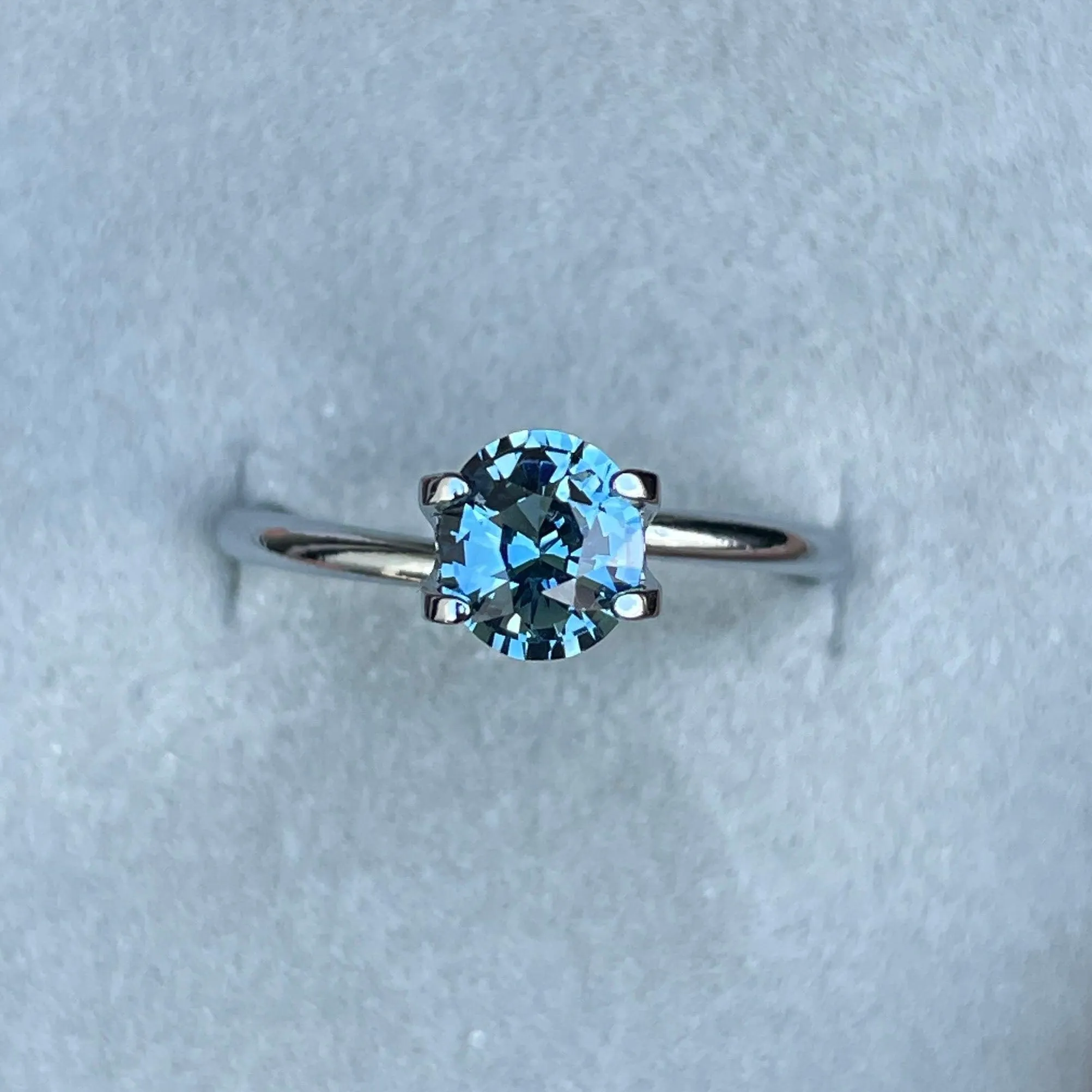 Teal Sapphire 1.09 Ct, Natural Teal Sapphire Ring, Teal xx Sapphire Engagement Ring, bespoke Ring, For Custom ring Loose gem