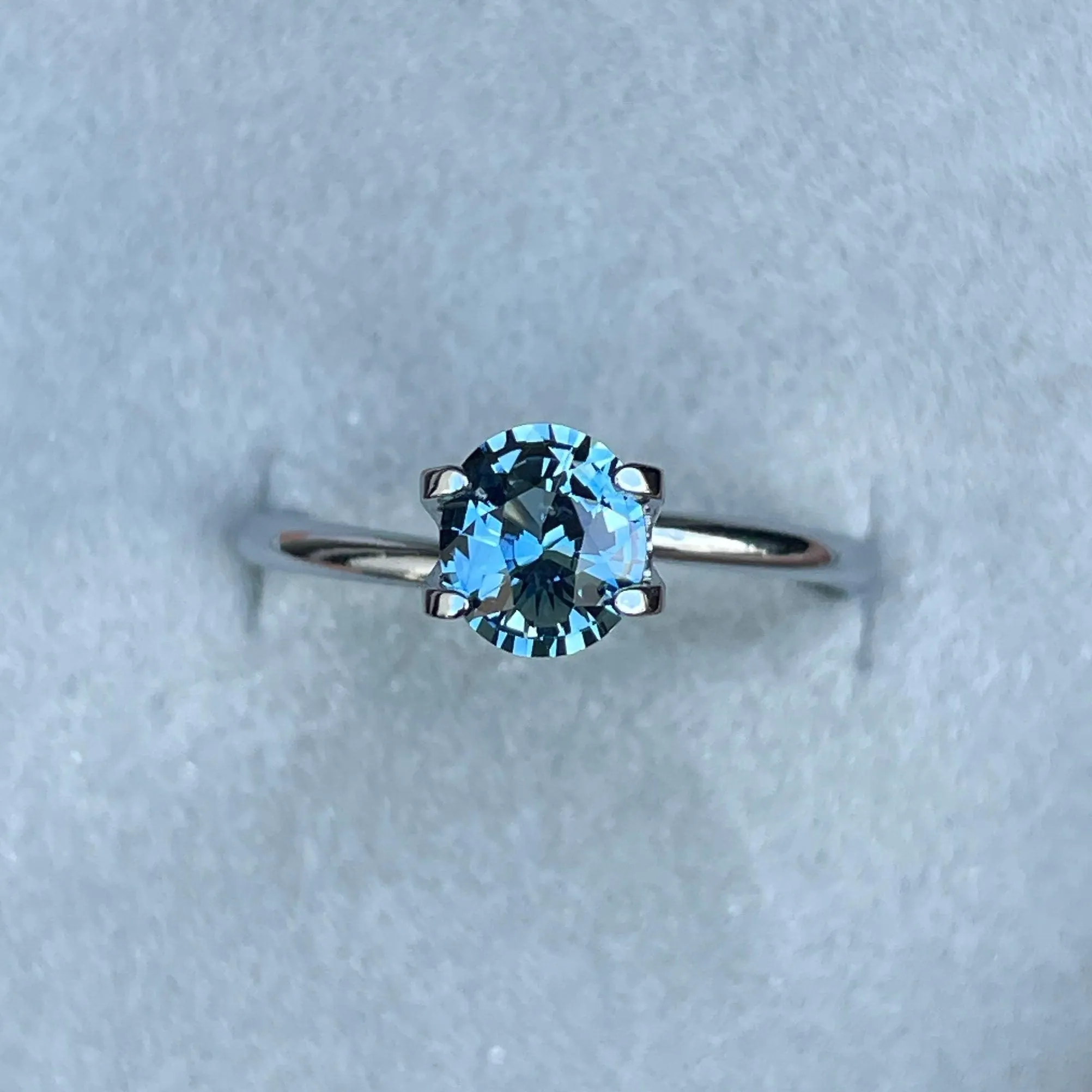 Teal Sapphire 1.09 Ct, Natural Teal Sapphire Ring, Teal xx Sapphire Engagement Ring, bespoke Ring, For Custom ring Loose gem