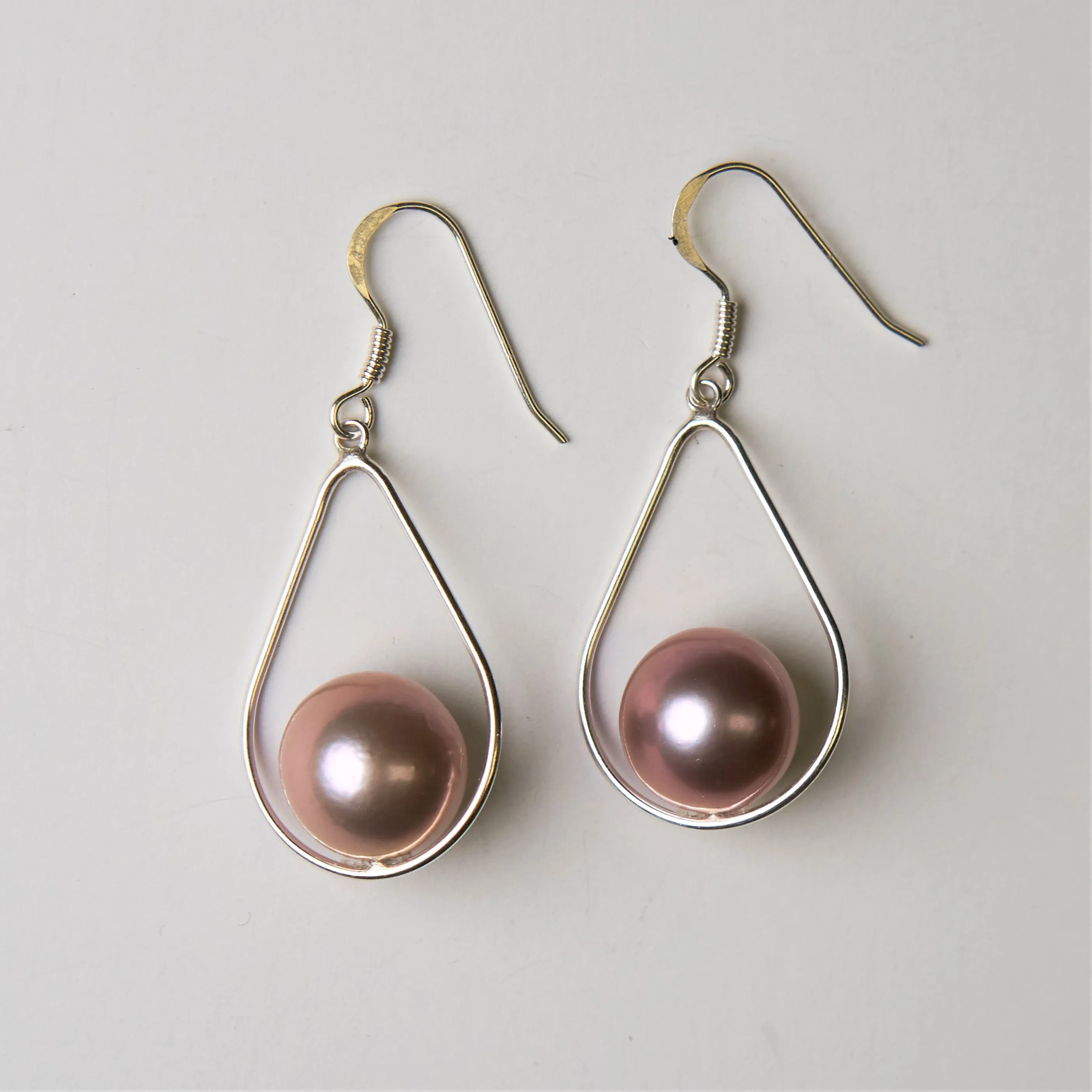 Teardrop Earrings (Edison Pearls)