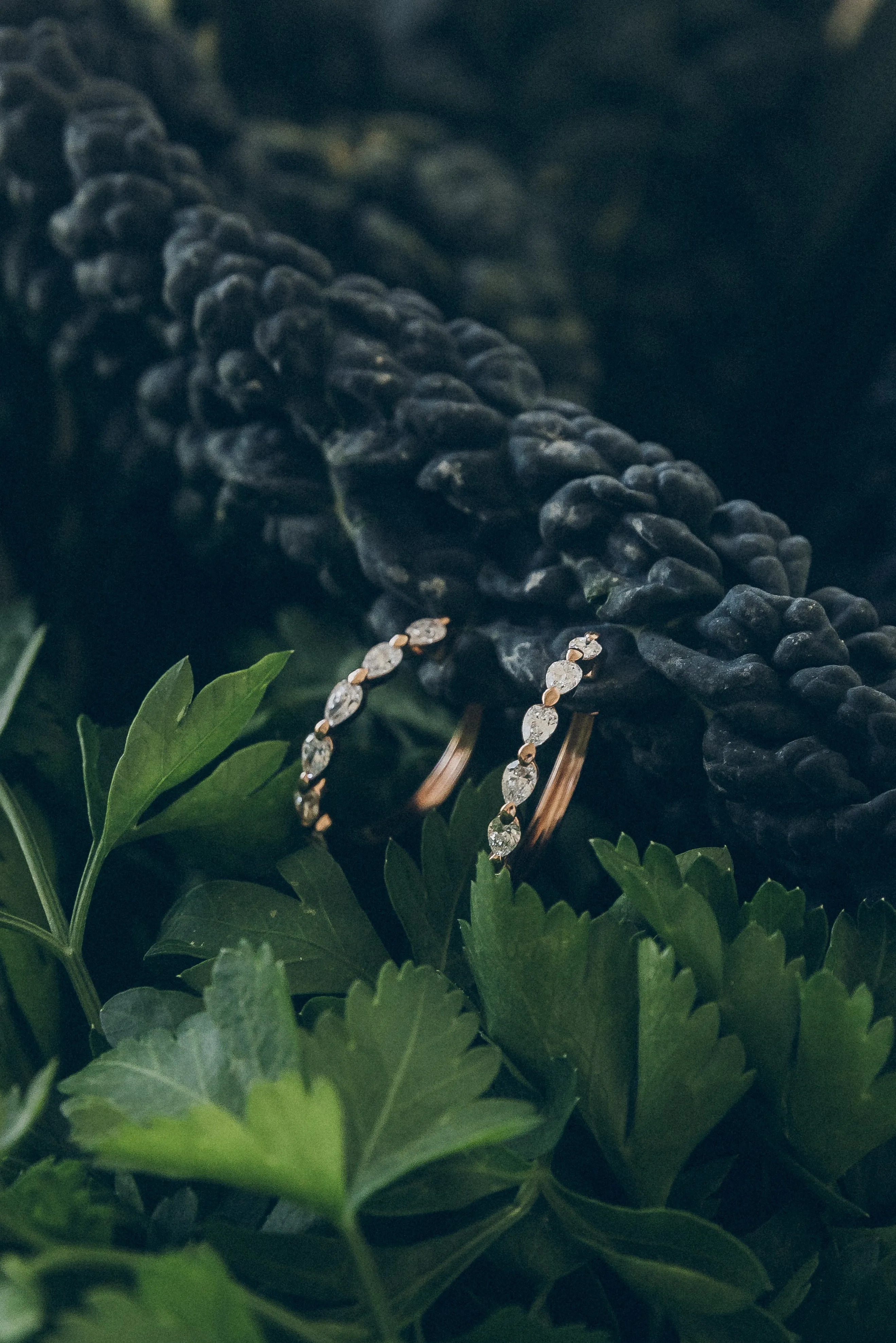 The Lab Grown Oval Cut Multiple Diamond Hoops