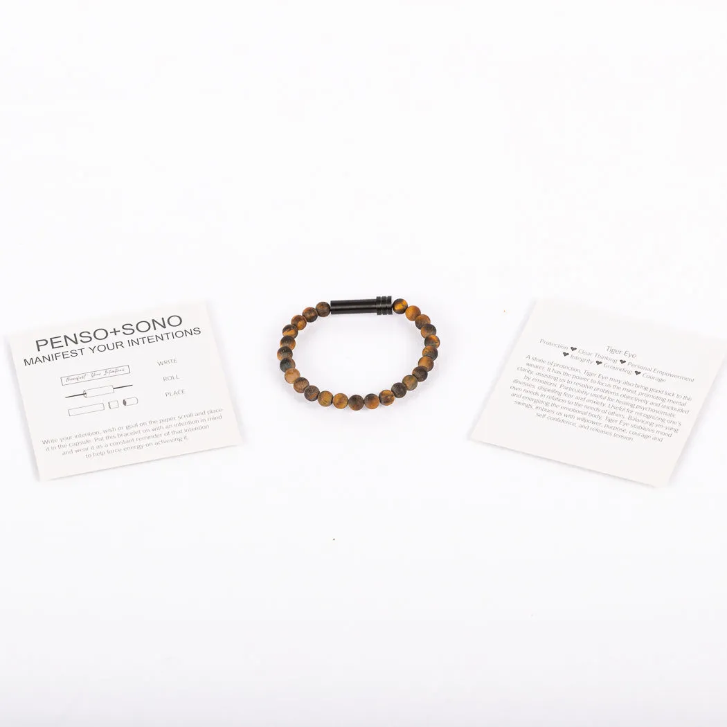 Tiger's Eye Intention Bracelet