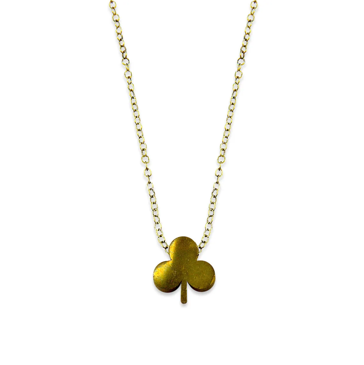 Tiny Lucky Clover Necklace