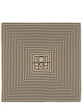 Toteme   Signature monogram silk scarf 