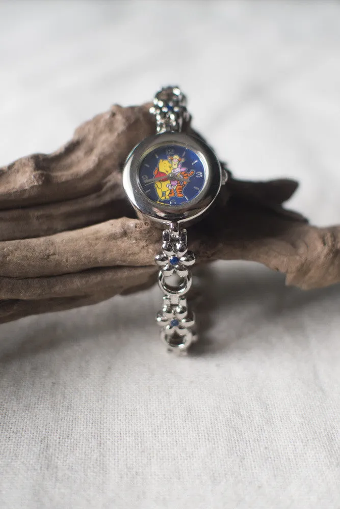 True Vintage: Blue Pooh w/ Flower Chain