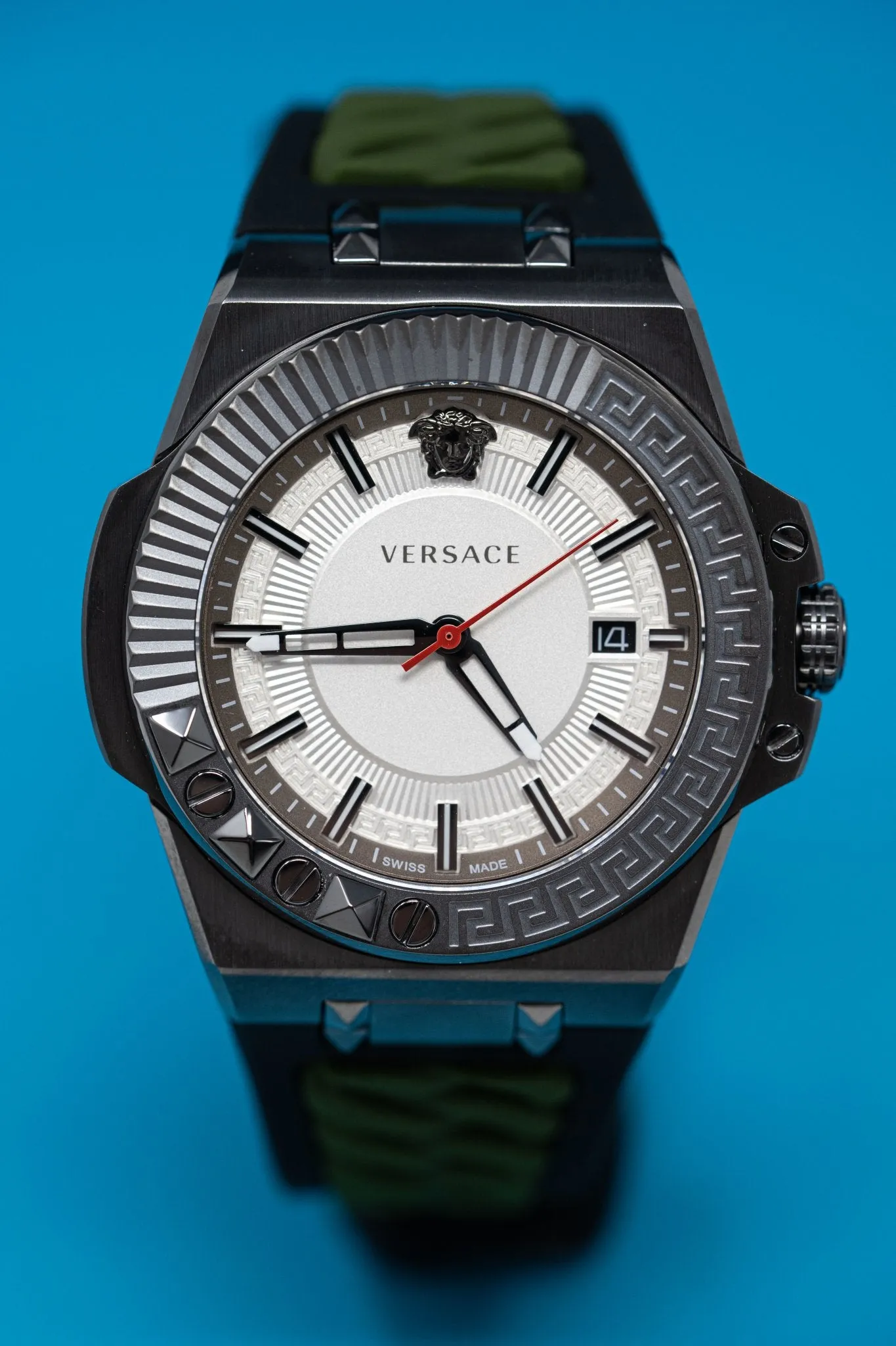 Versace Men's Watch Chain Reaction White Black VEDY00419