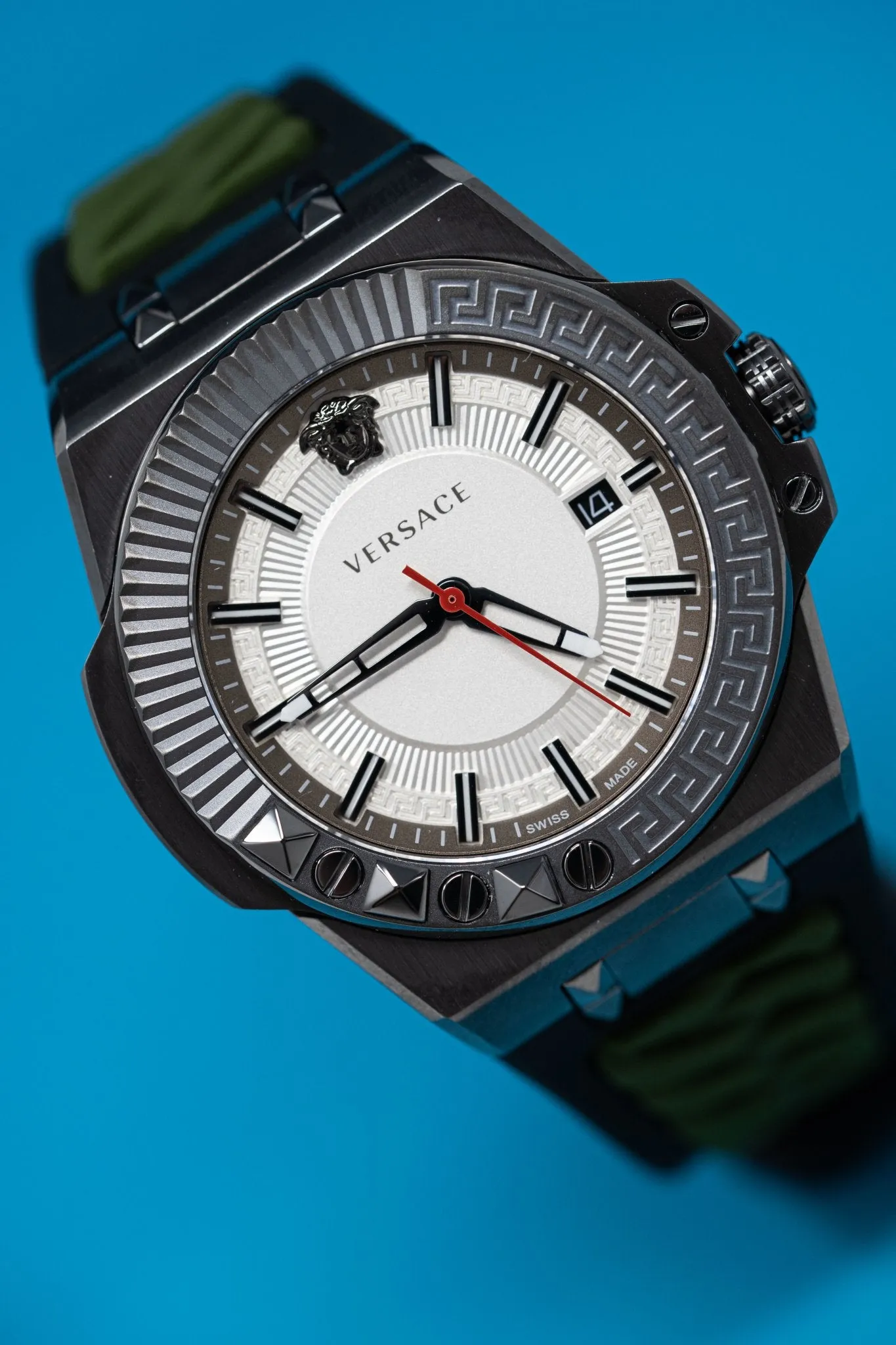 Versace Men's Watch Chain Reaction White Black VEDY00419