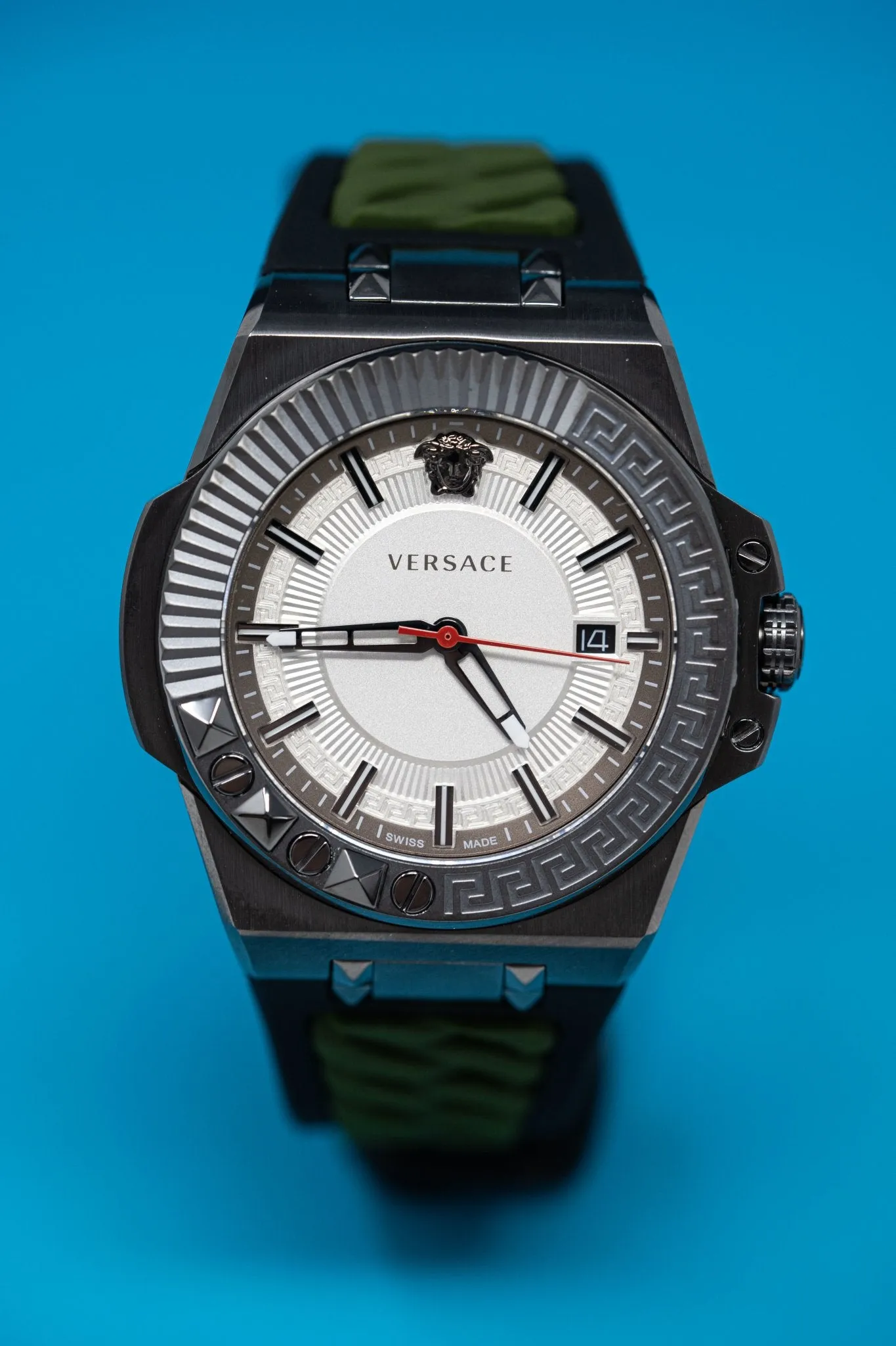 Versace Men's Watch Chain Reaction White Black VEDY00419