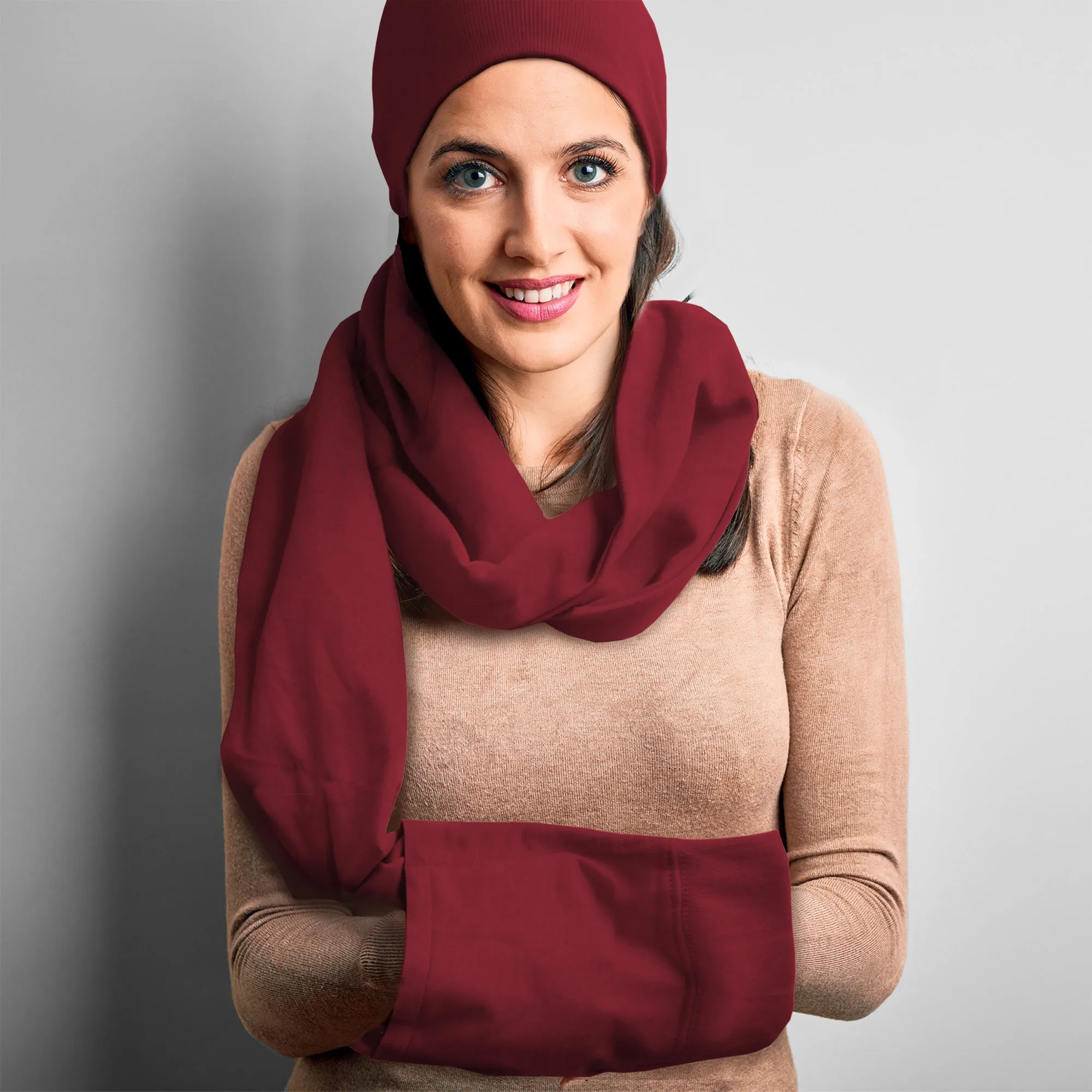 Virginia Tech Jimmy Bean 4 in 1 Scarf