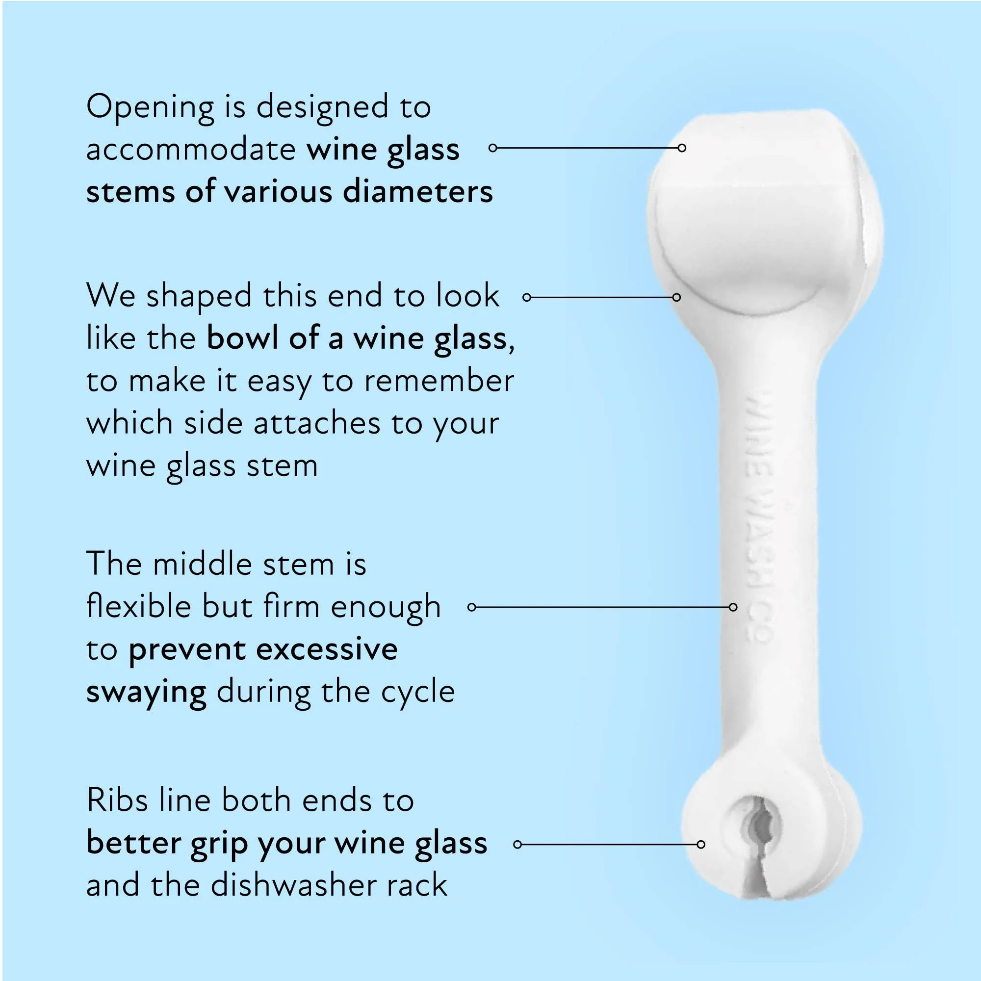 Wine Wash® Dishwasher Attachment