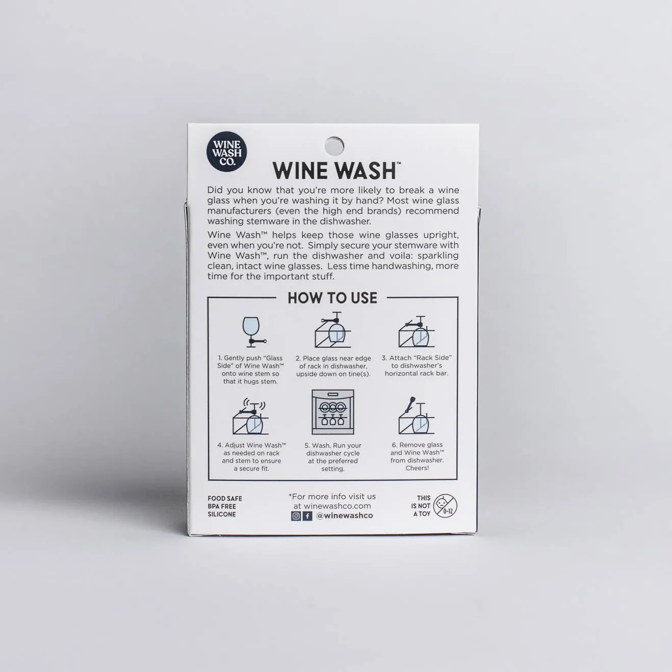 Wine Wash® Dishwasher Attachment