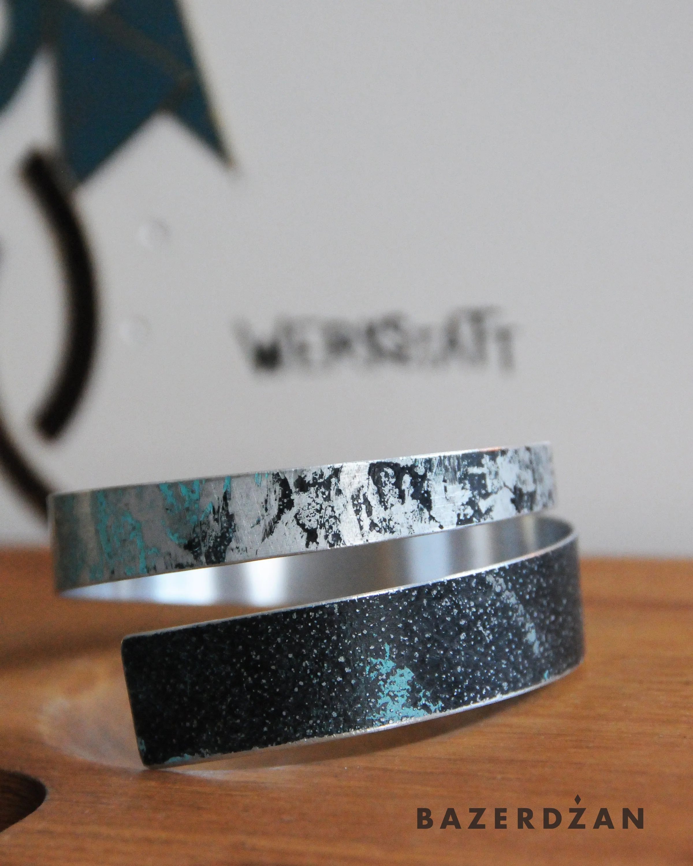 Zinc and Brass Bracelet - by Werkstatt
