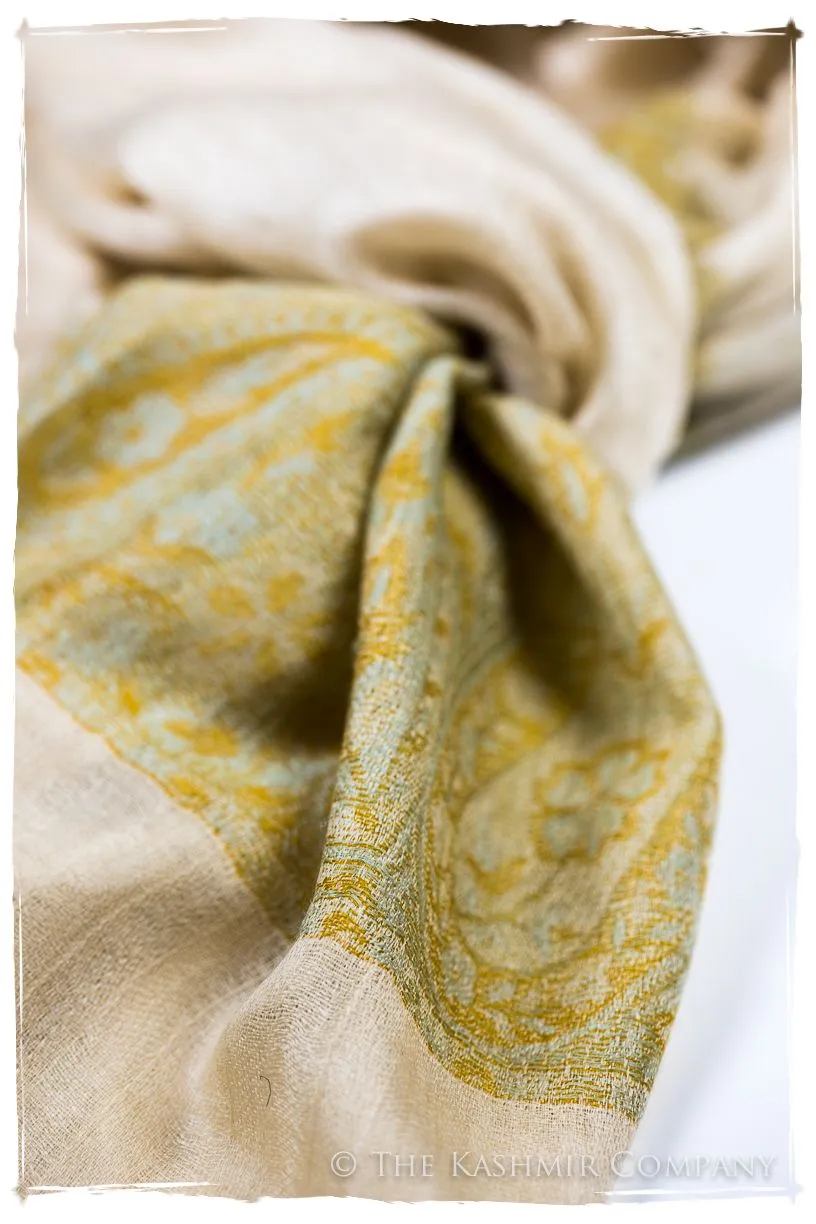 Zineb Paisley Frontière Pashmina Cashmere Scarf